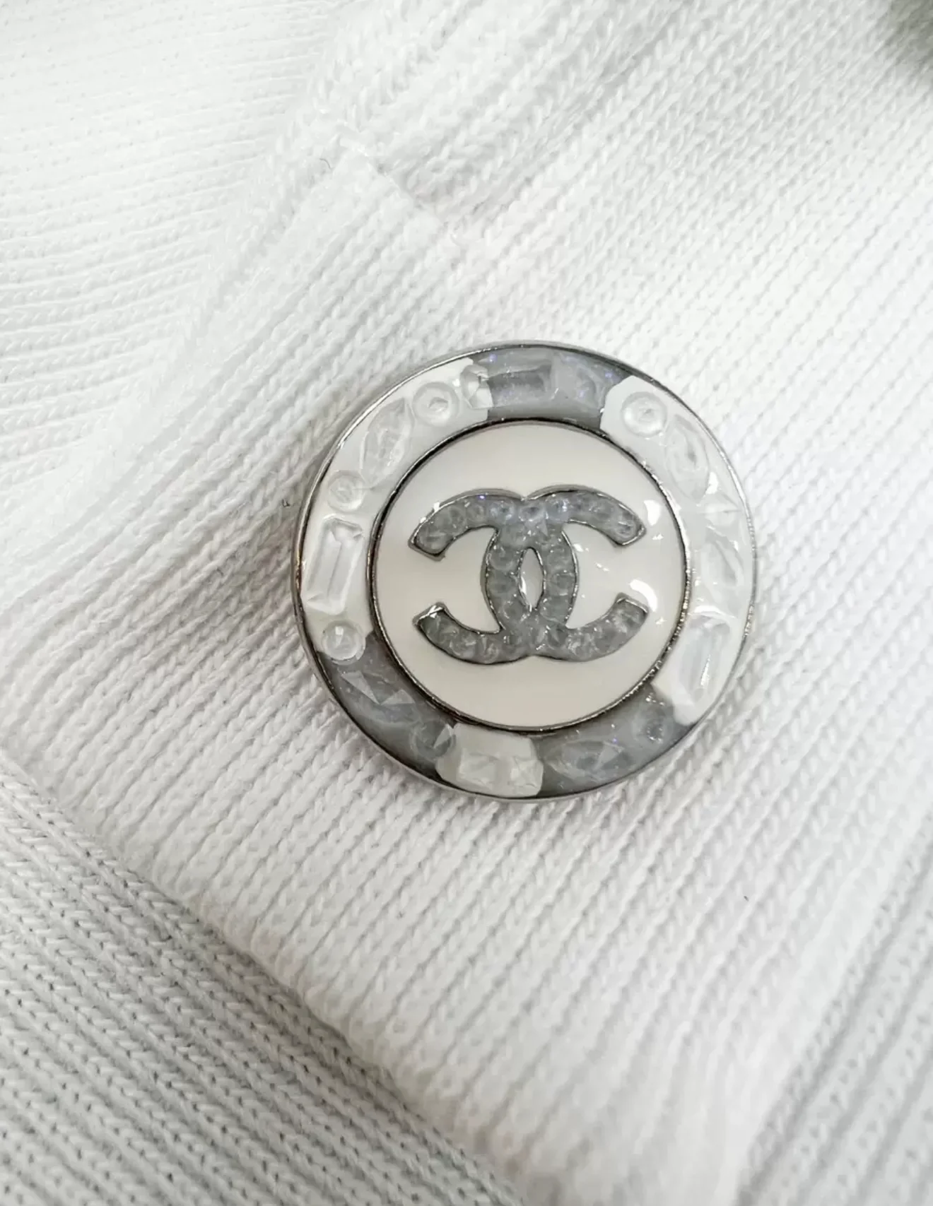 Chanel 23C F1 white dress - Image 4