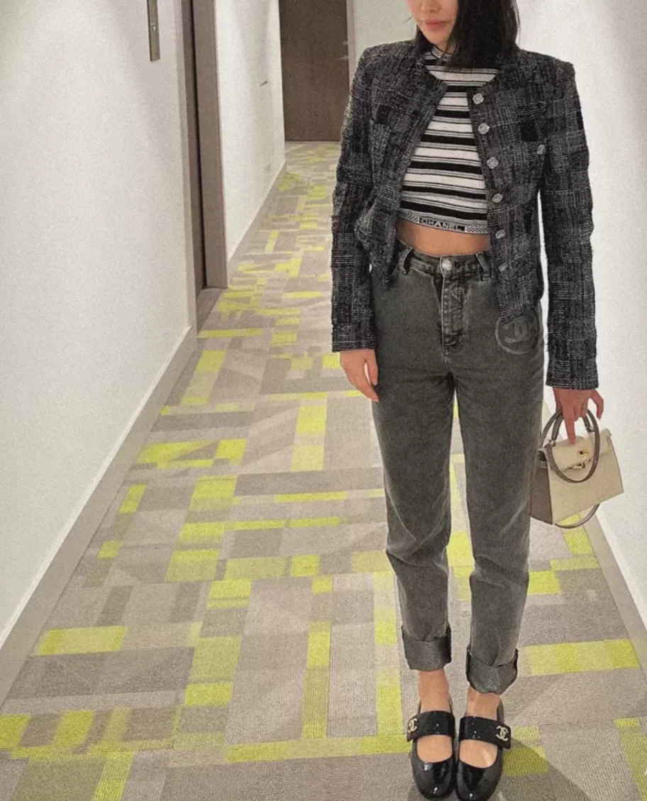 Chanel 23C grey jeans - Image 6