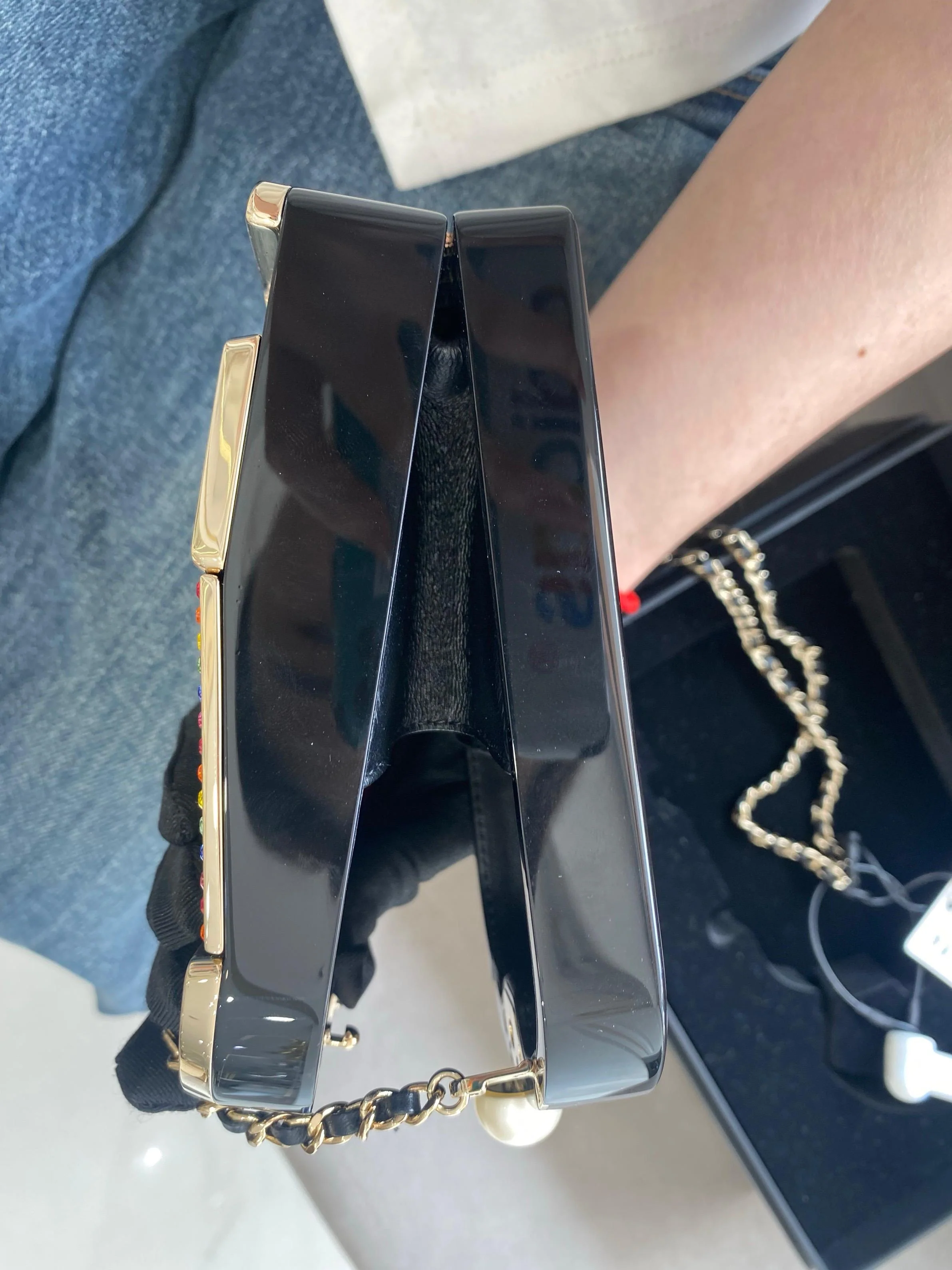 Chanel 23C Monaco Slot Machine Casino Minaudière Evening Clutch Bag - Image 3