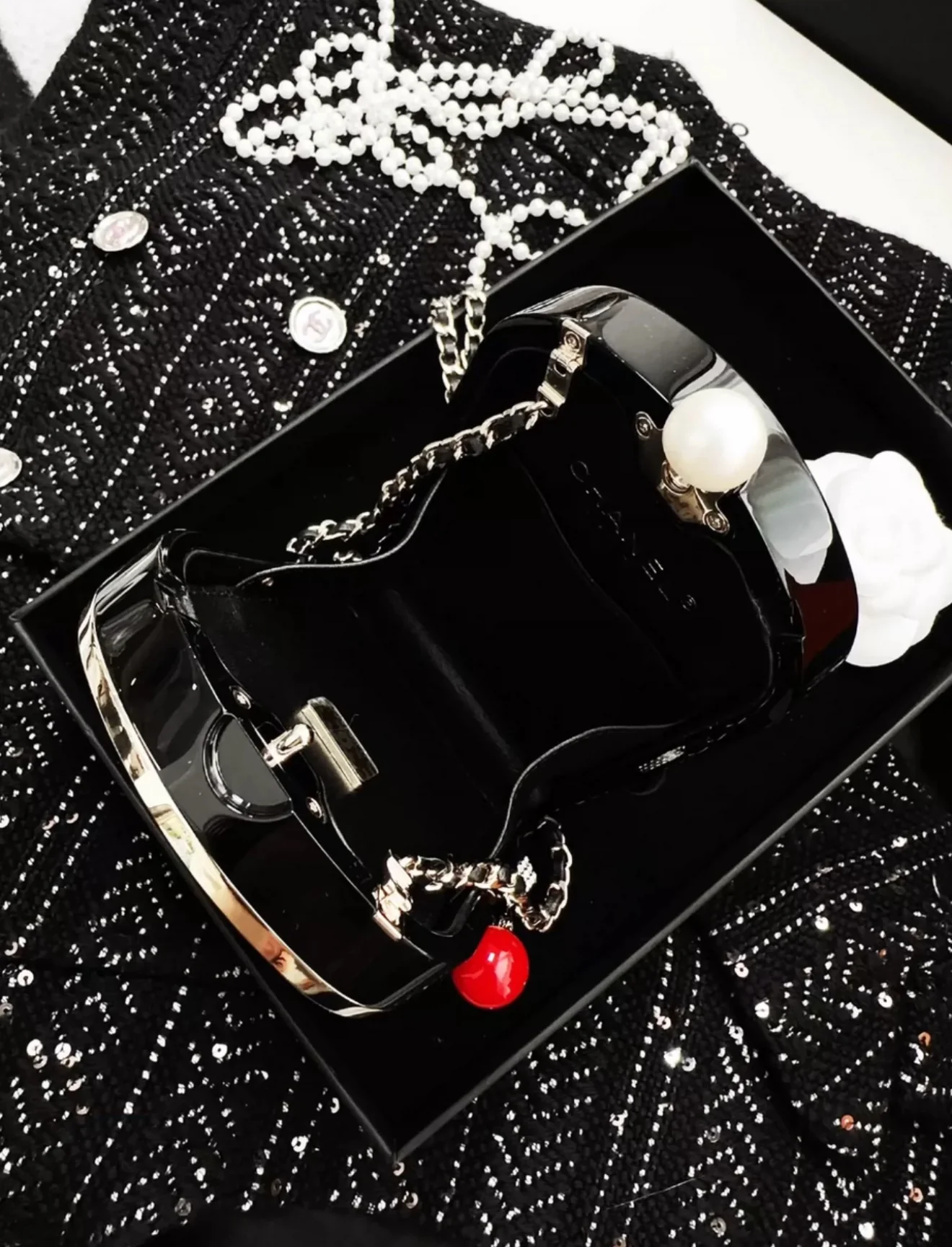 Chanel 23C Monaco Slot Machine Casino Minaudière Evening Clutch Bag - Image 3