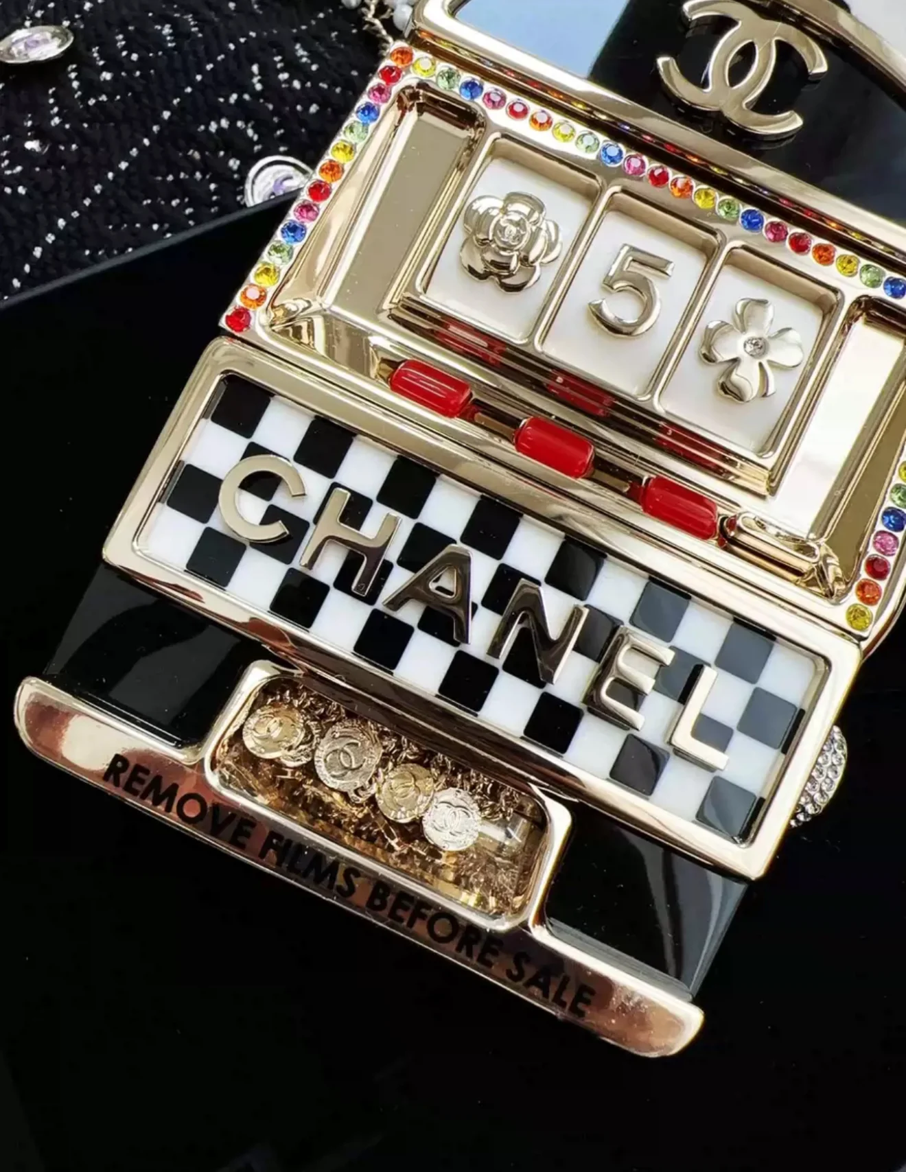 Chanel 23C Monaco Slot Machine Casino Minaudière Evening Clutch Bag - Image 5