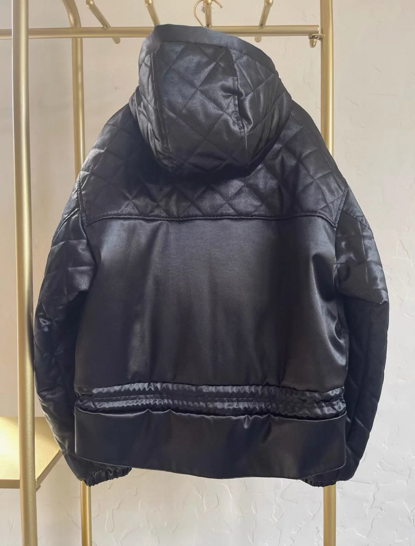 Chanel 23N Coco Neige Black Down Jacket - Image 2
