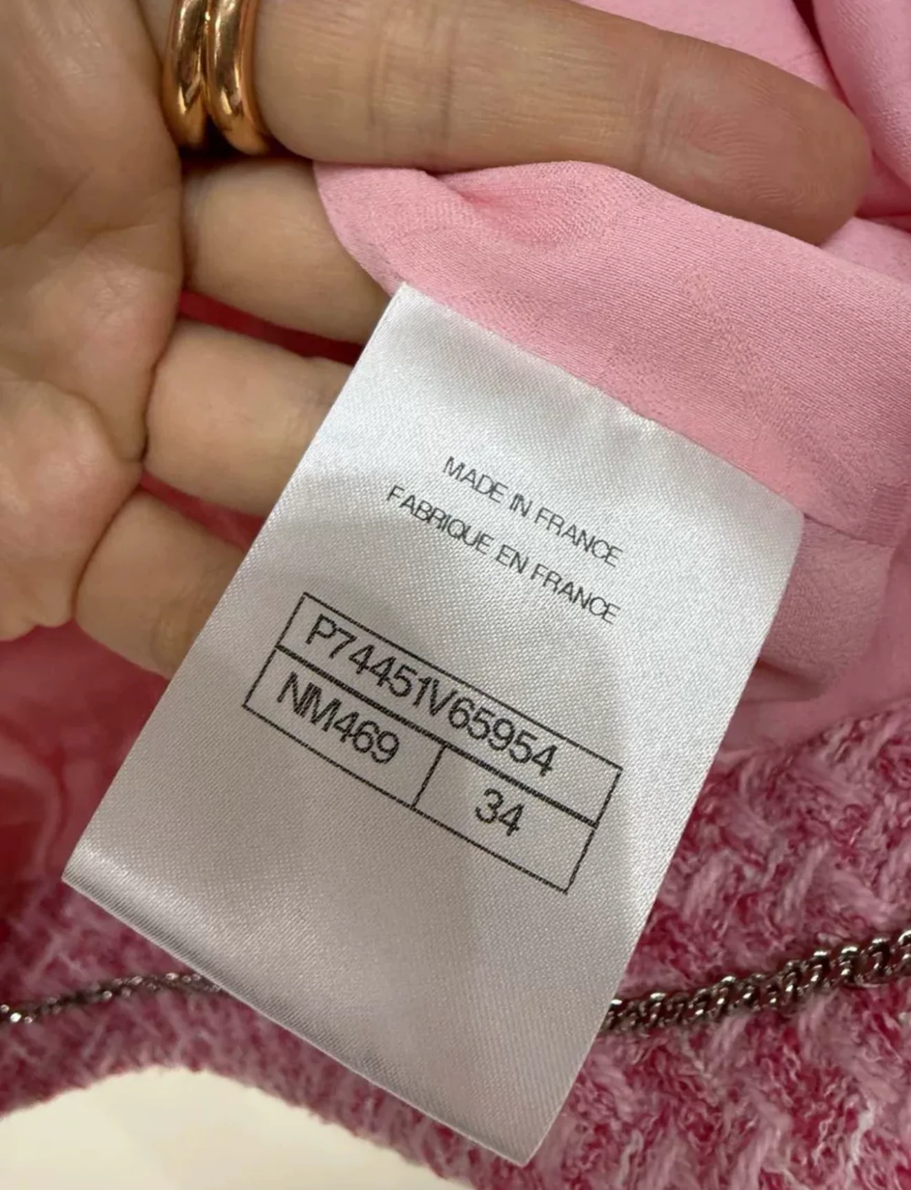 Chanel 23P Pink Short Jacket - Image 5