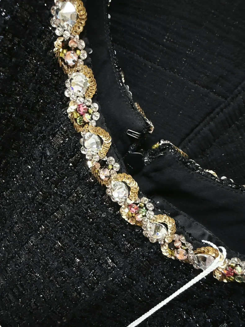 Chanel 23S black tweed dress - Image 8