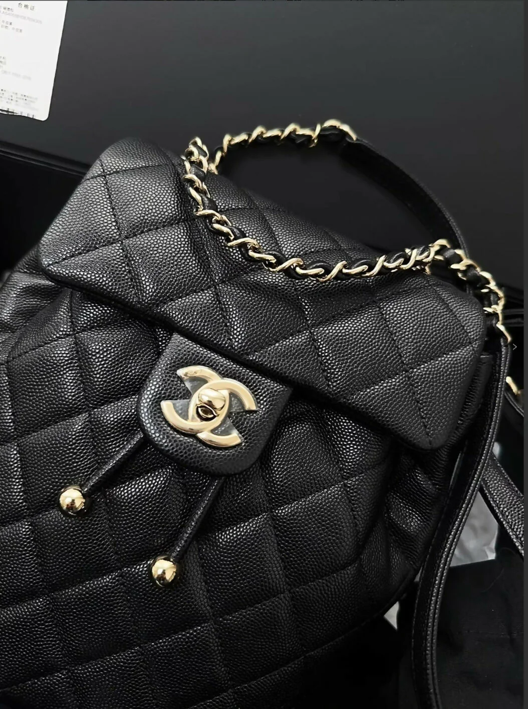 Chanel 23s spring and summer show model duma Salzburg backpack - Image 2