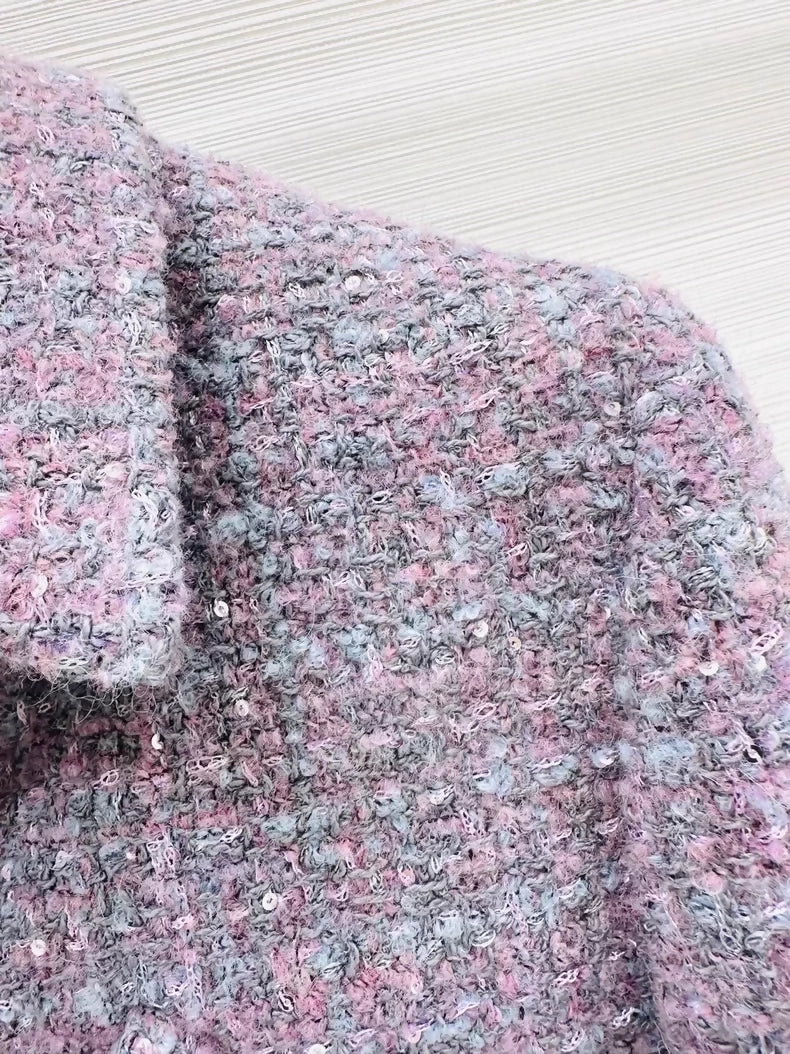 Chanel 24k purple tweed jacket - Image 3