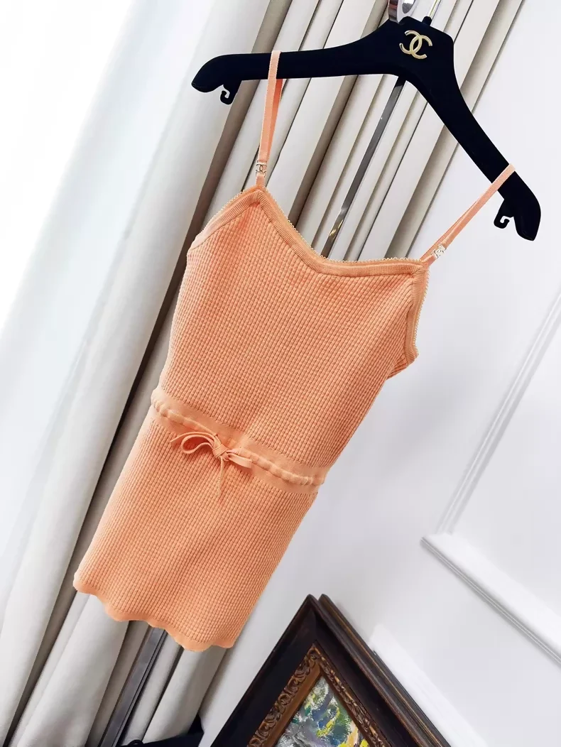 Chanel 24A orange knit top - Image 6