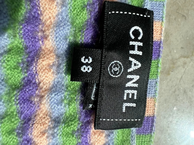 Chanel 24A purple striped camisole - Image 2