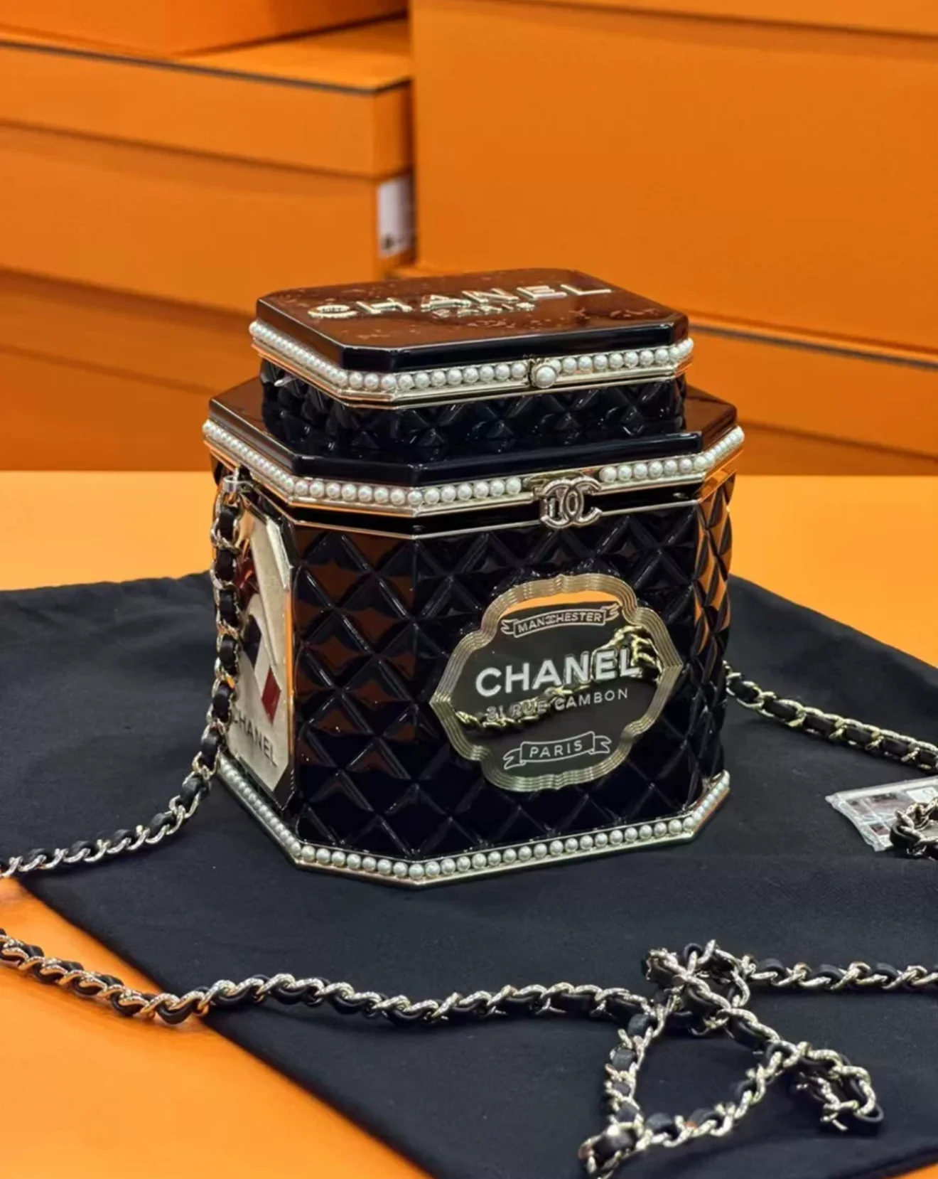 Chanel 24A Tea Box Minaudiere