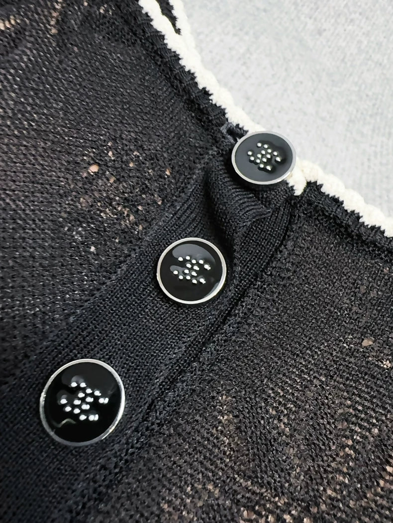 Chanel 24B black lace dress - Image 3