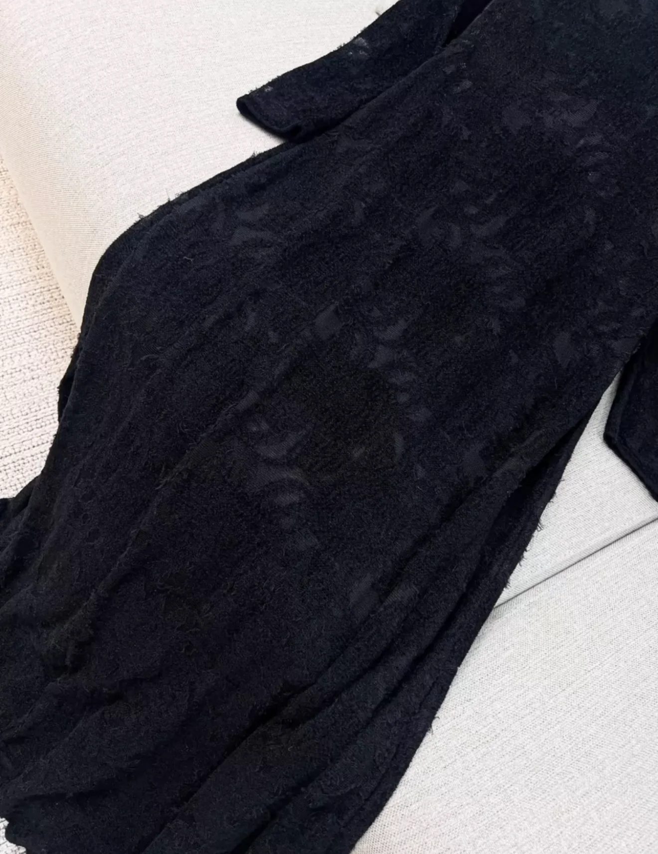 Chanel 24B black lace dress - Image 5