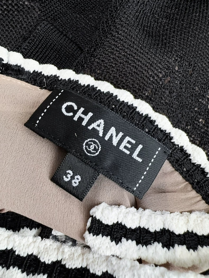 Chanel 24B Black Lace Dress - Image 7