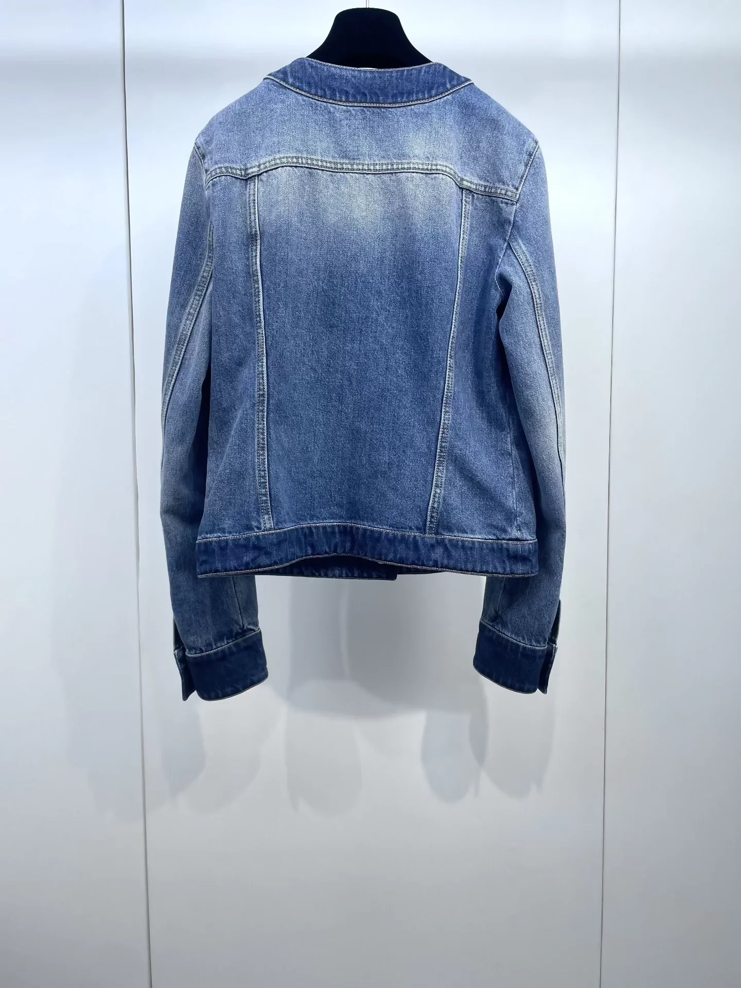 Chanel 24B Denim Jacket - Image 2