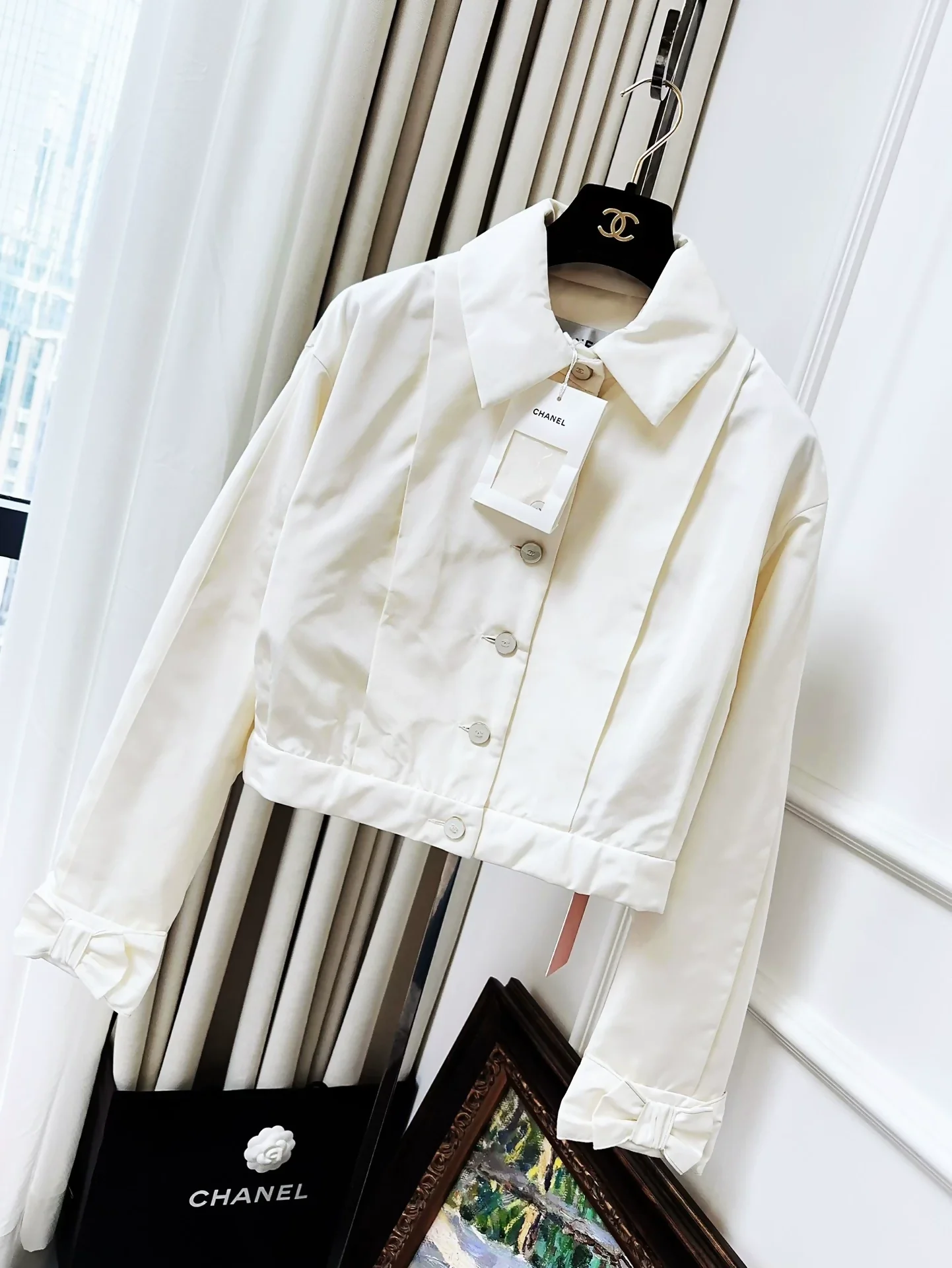 Chanel 24B ecru jacket