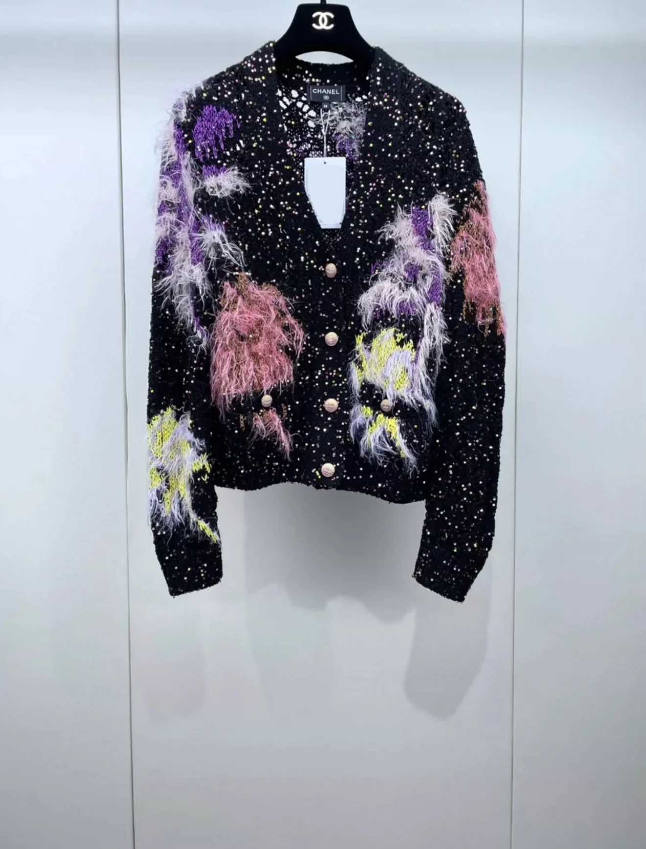 Chanel 24C colorful cardigan