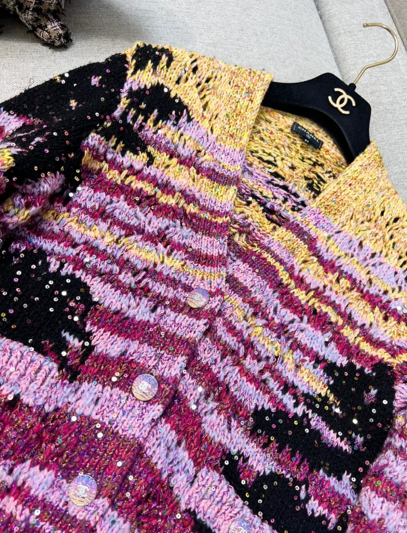 Chanel 24C multicolor Cardigan - Image 2