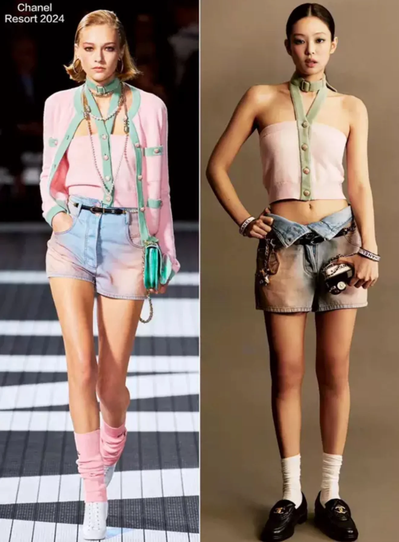 Chanel 24C pink cashmere top - Image 3