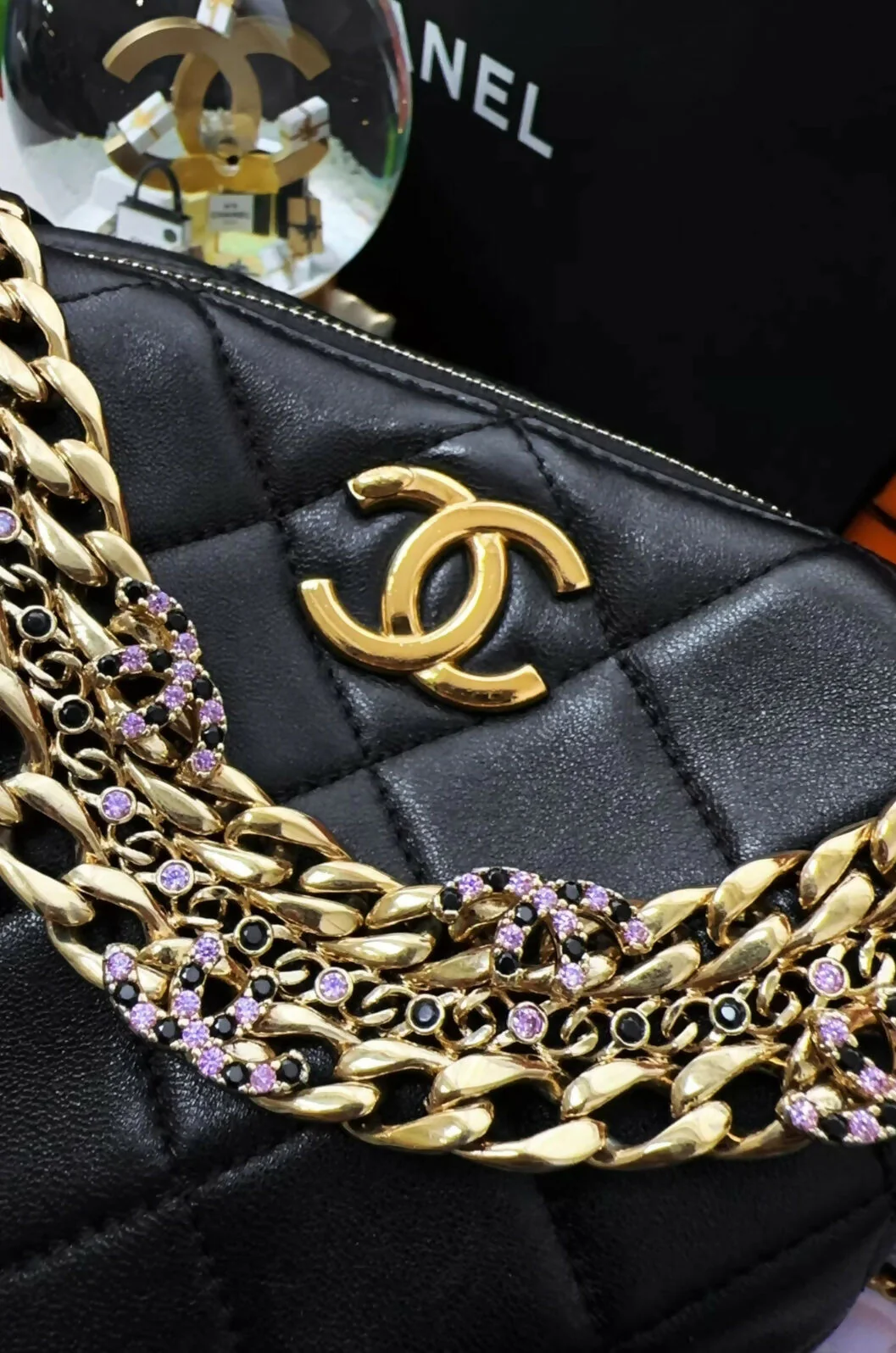 Chanel 24C chain hobo bag - Image 2
