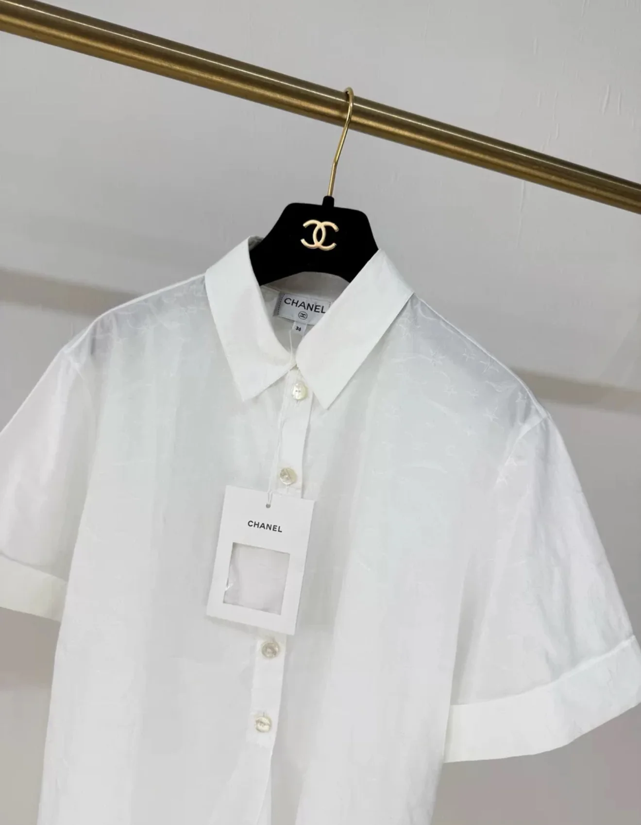 Chanel 24C white shirt - Image 2