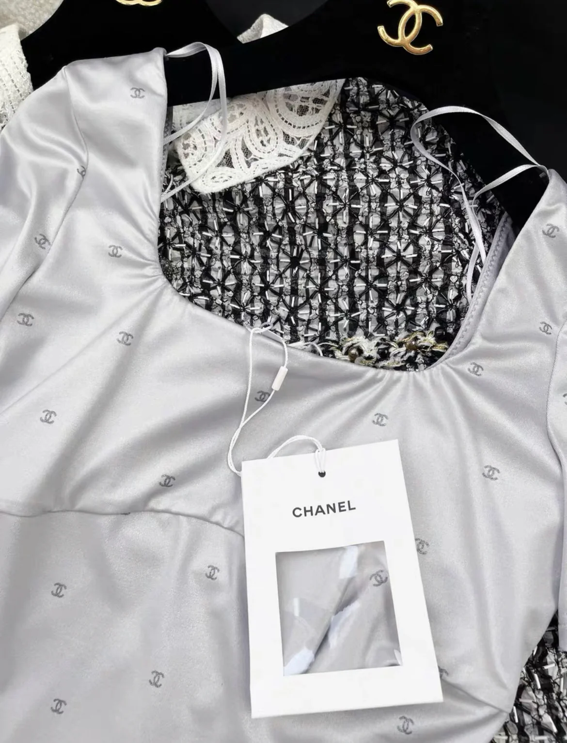 Chanel 24M coco beach silver CC logo t-shirt size 36 - Image 2