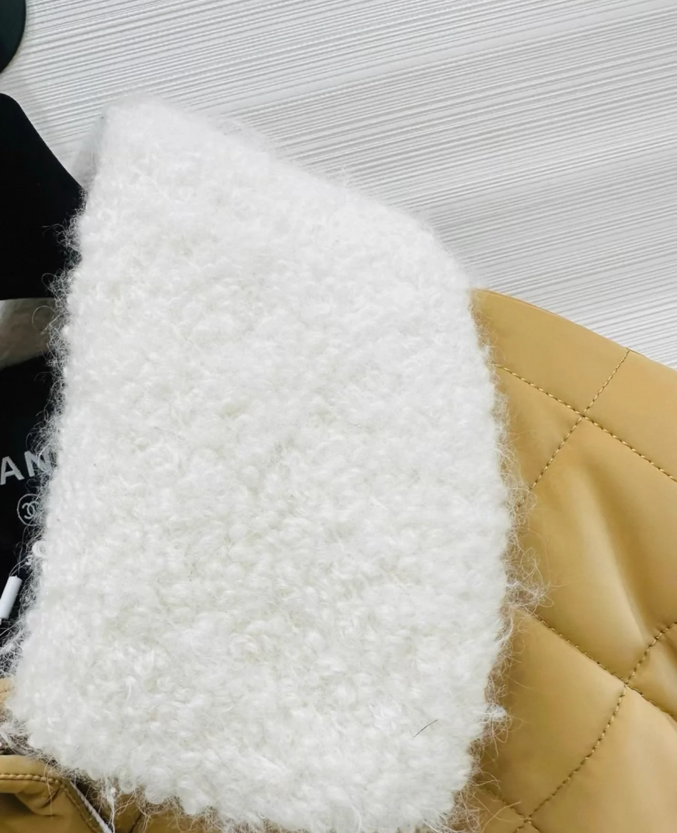 Chanel 24N Camel Quilted Padded Jacket - Image 2