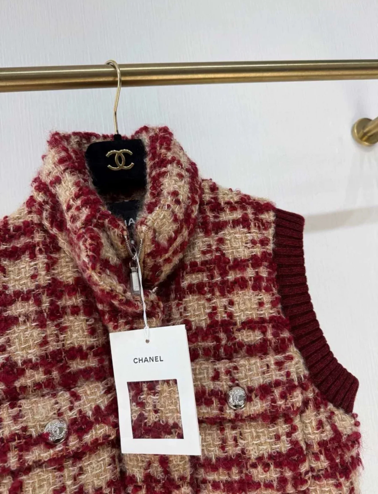 Chanel 24N coco neige red jacket - Image 2