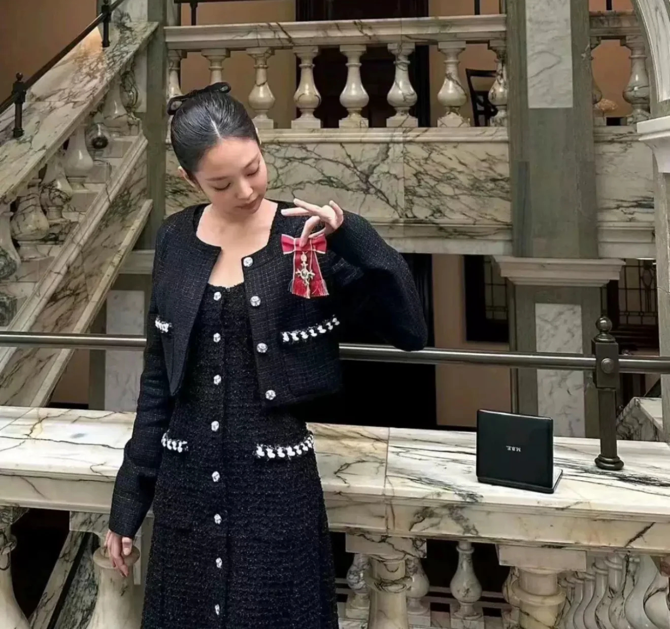 Chanel 24P black jacket - Image 3