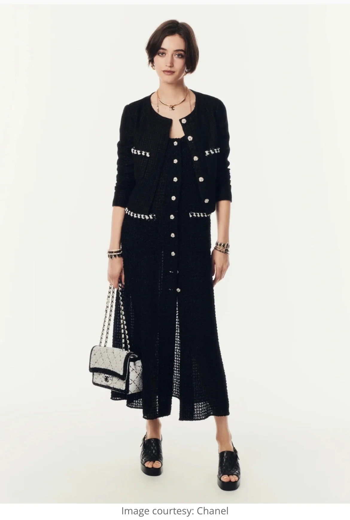 Chanel 24p black jacket size 34 - Image 6