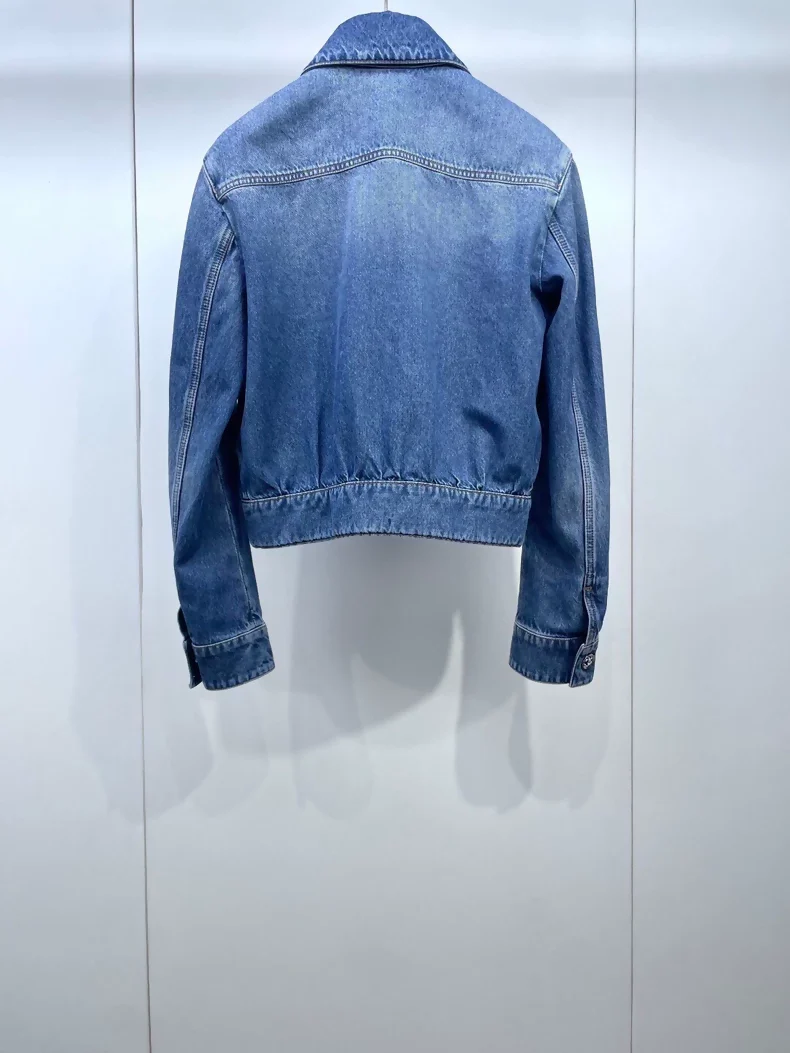 Chanel 24P denim jacket - Image 2