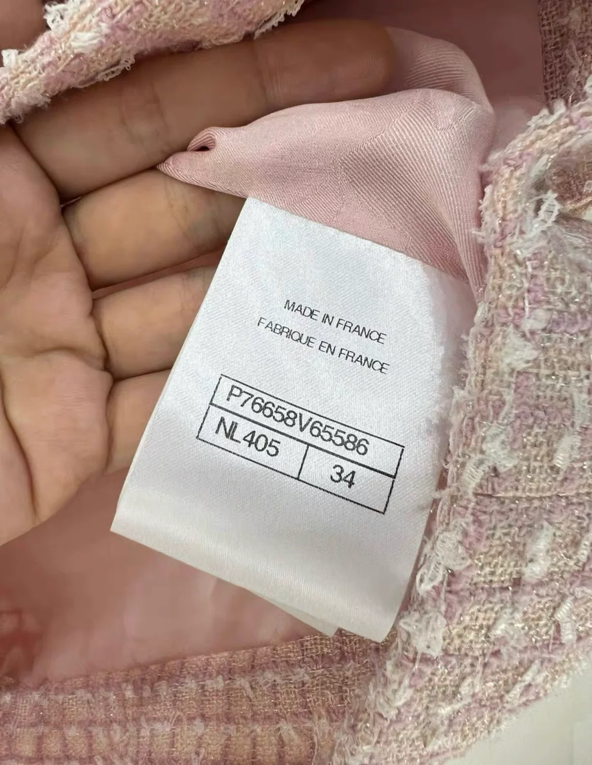 Chanel 24P Pink short sleeve jacket size 34 - Image 4