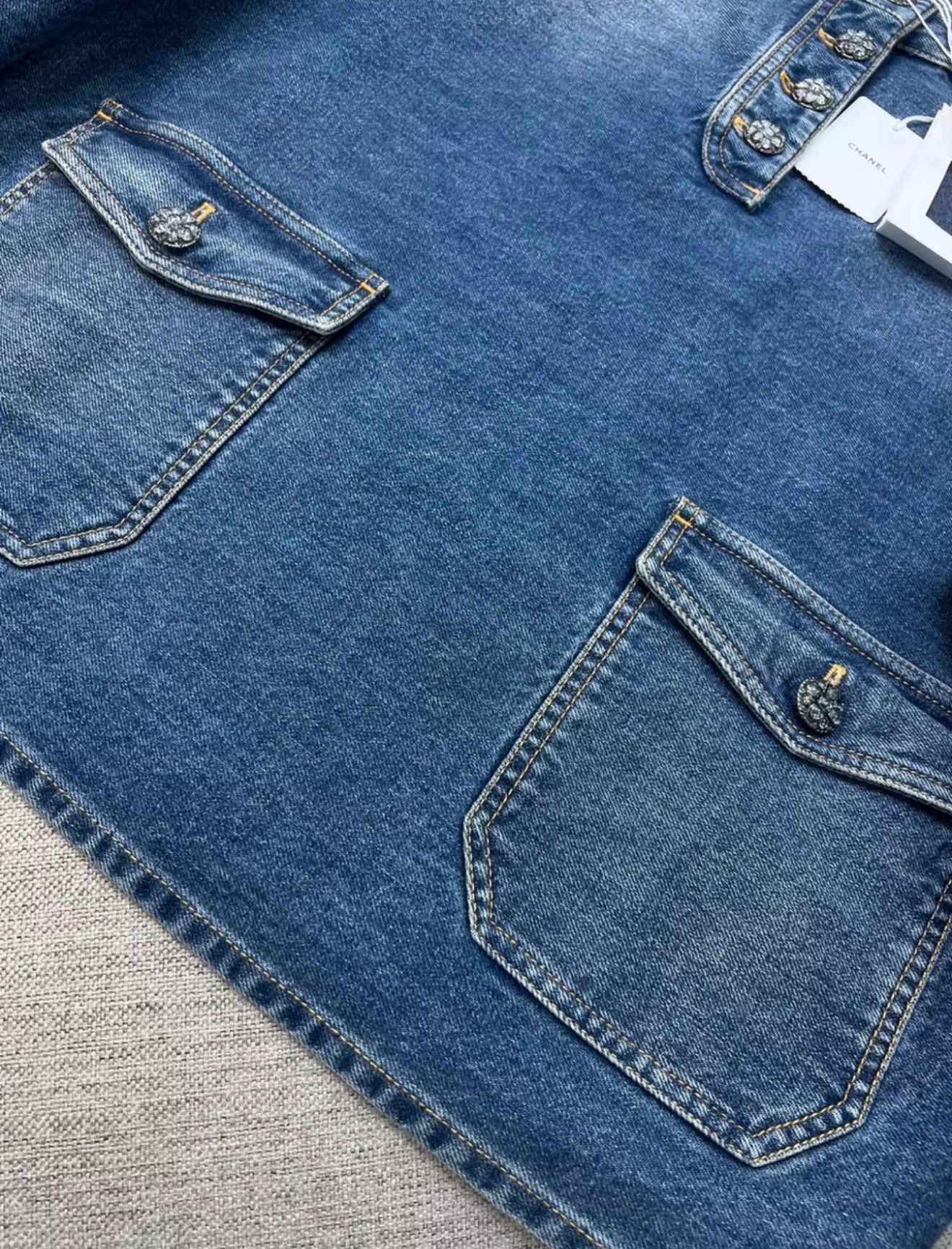 Chanel 24S denim pullover - Image 5