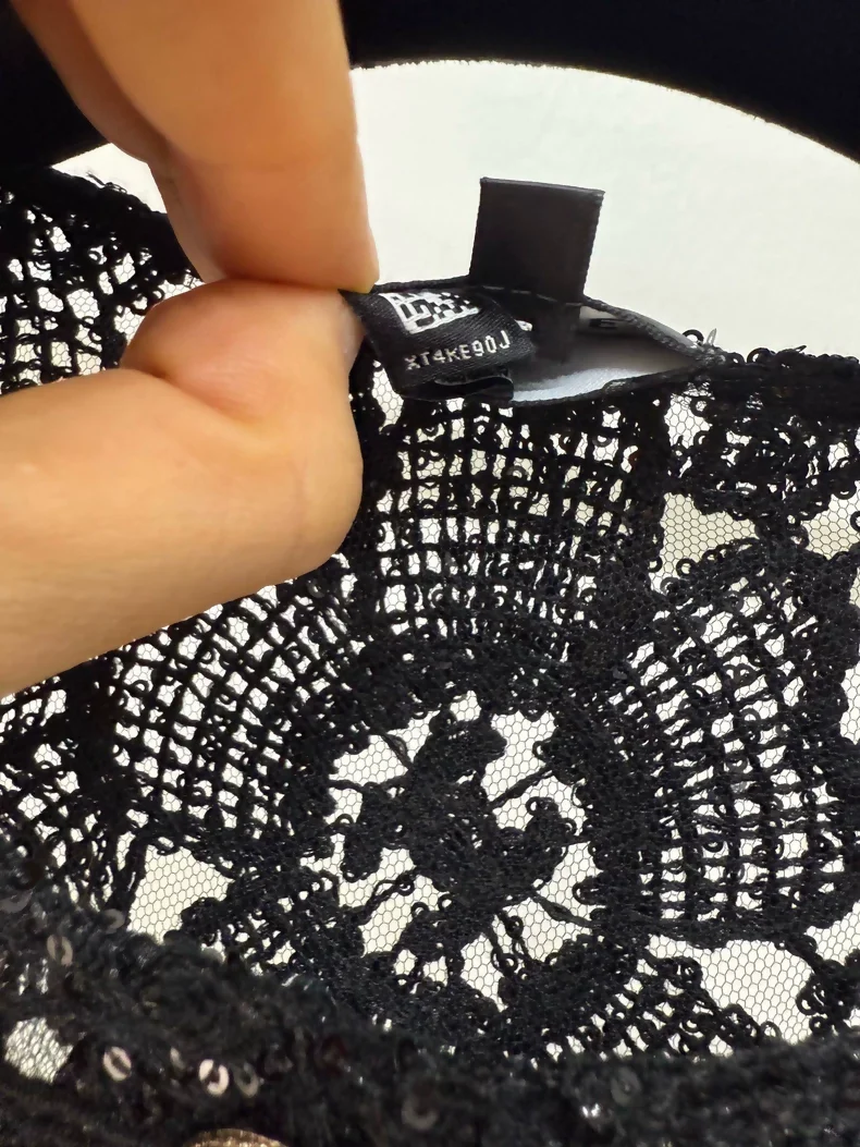 Chanel 24S black lace jacket - Image 3