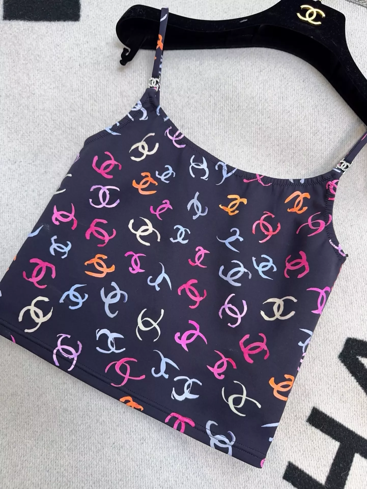 Chanel 24S navy blue top - Image 2