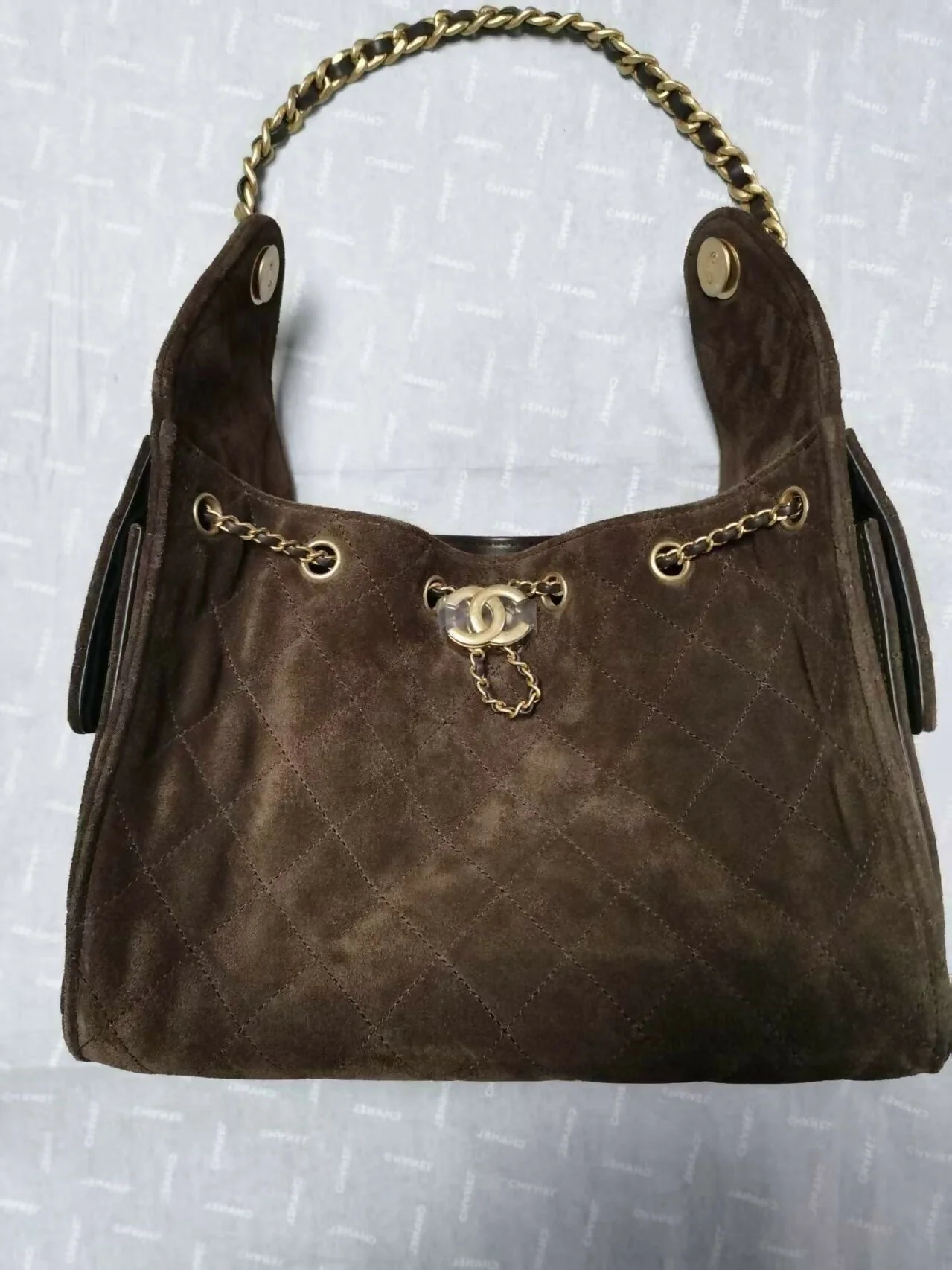 Chanel 25 bag small suede brand new - Image 2