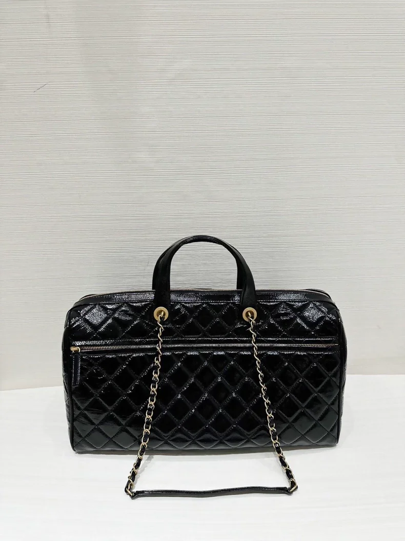 Chanel 25a black oversized bag - Image 2