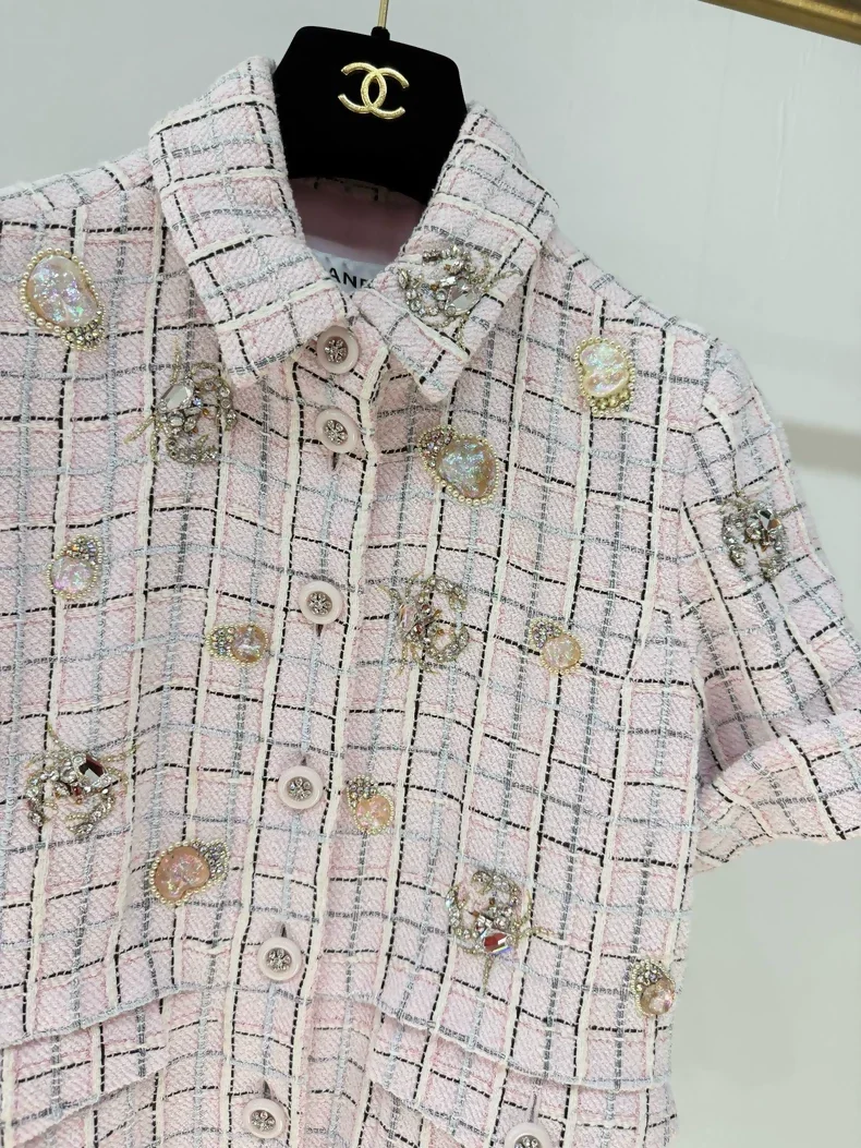 Chanel 25C tweed jacket with ocean charms - Image 3