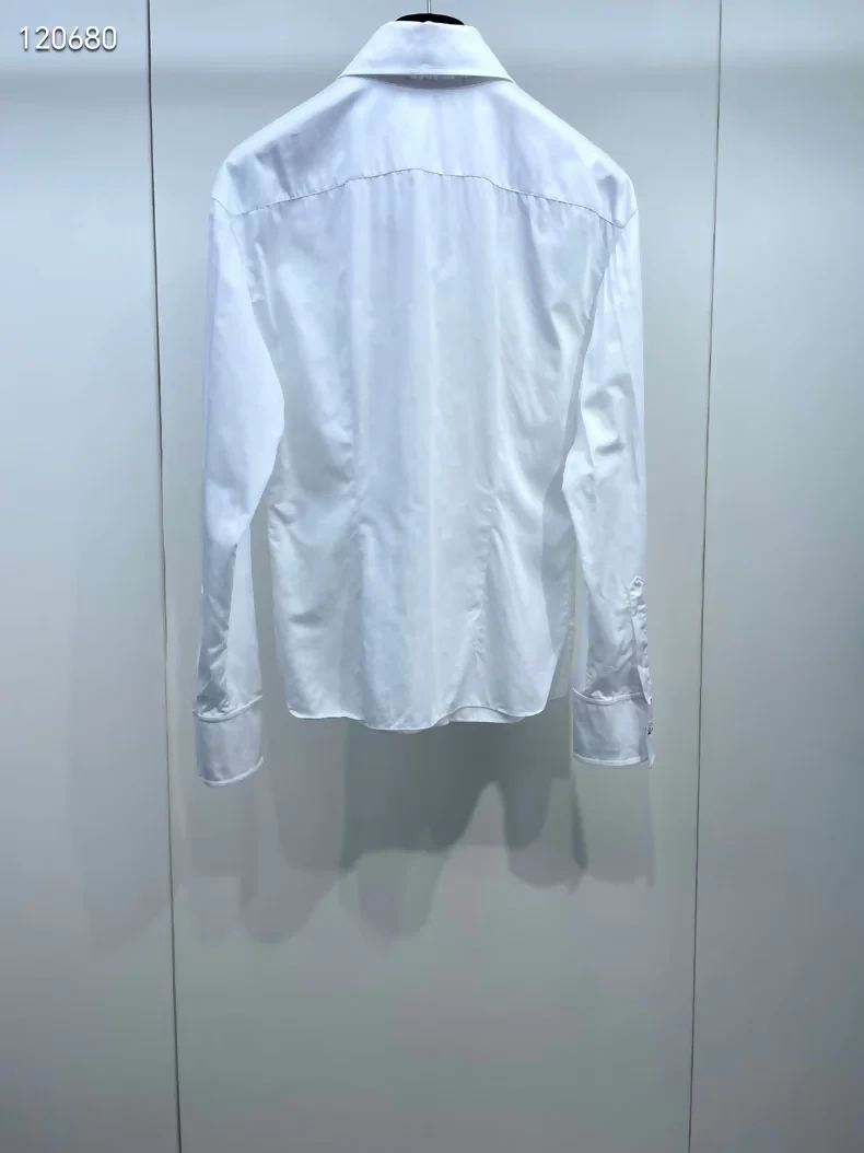 Chanel 25K white bow-tie shirt - Image 2