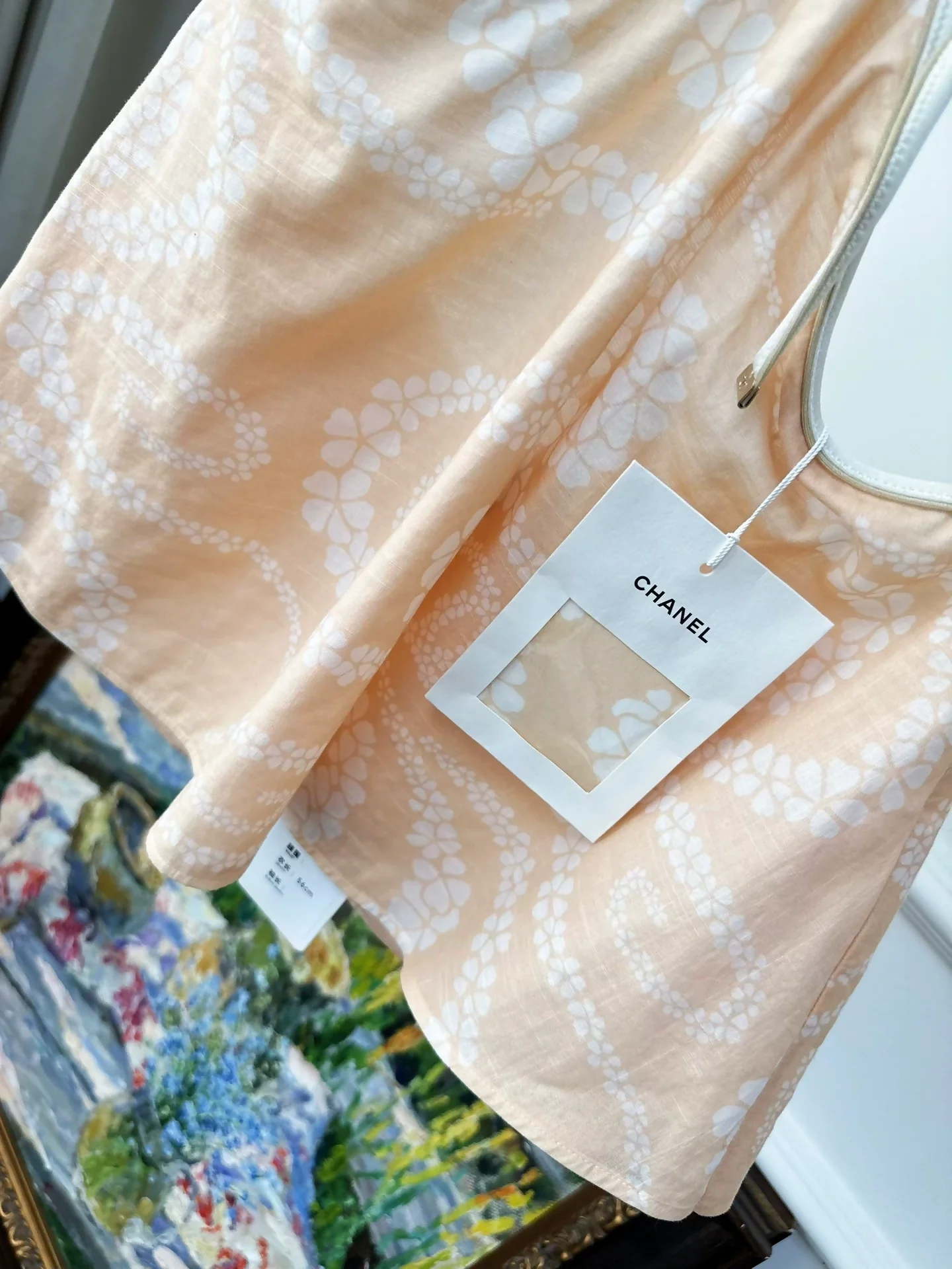 Chanel 25M coco beach orange top - Image 3