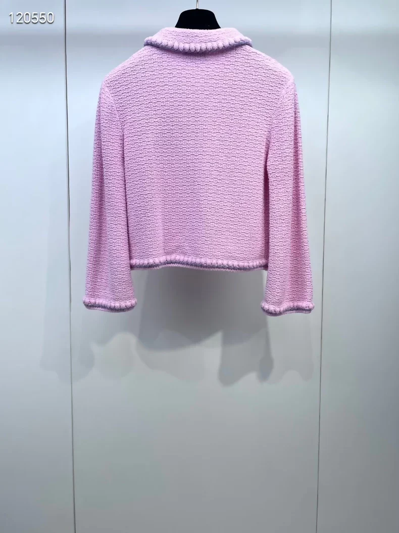 Chanel 25P Pink Cardigan - Image 2