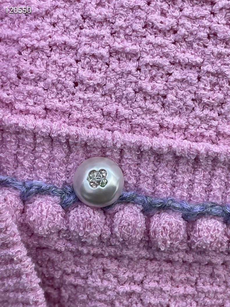 Chanel 25P Pink Cardigan - Image 3