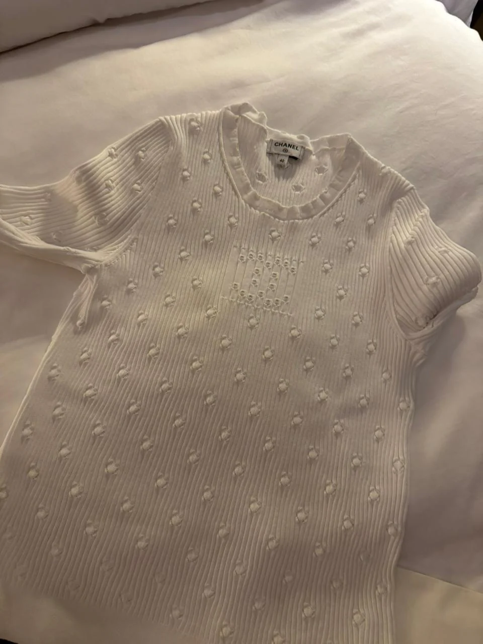Chanel 25P White T-shirt - Image 3