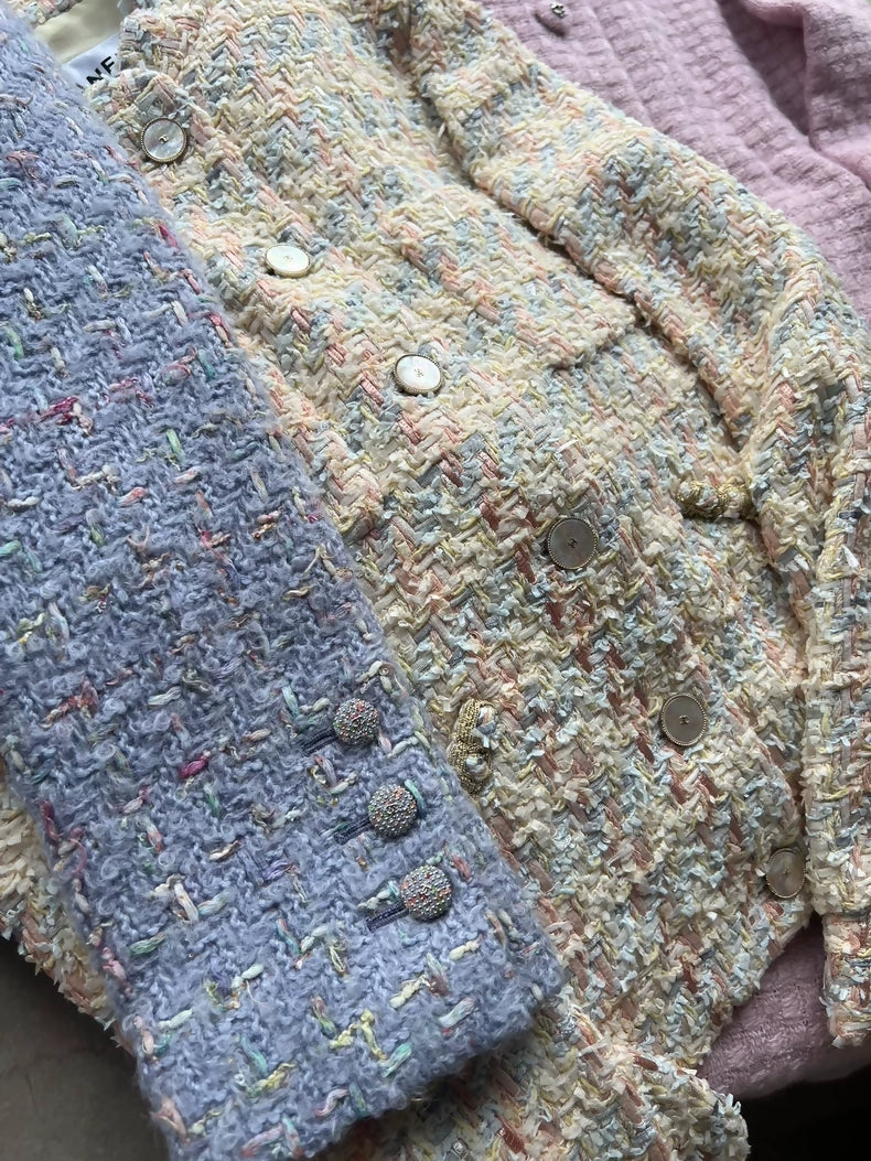 Chanel 25p yellow tweed jacket - Image 3