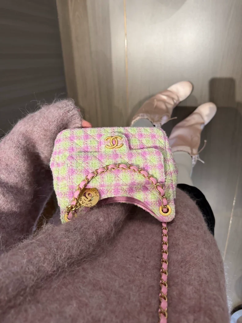 Chanel 25s Limited Edition Tweed Rose