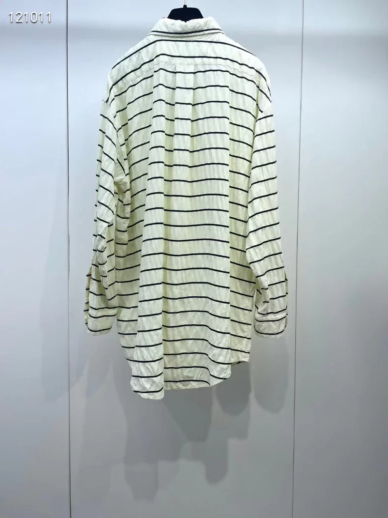 Chanel 25S striped shirt - Image 2