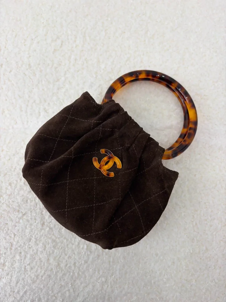 Chanel 26c Brown Suede Mini Bag - Image 2