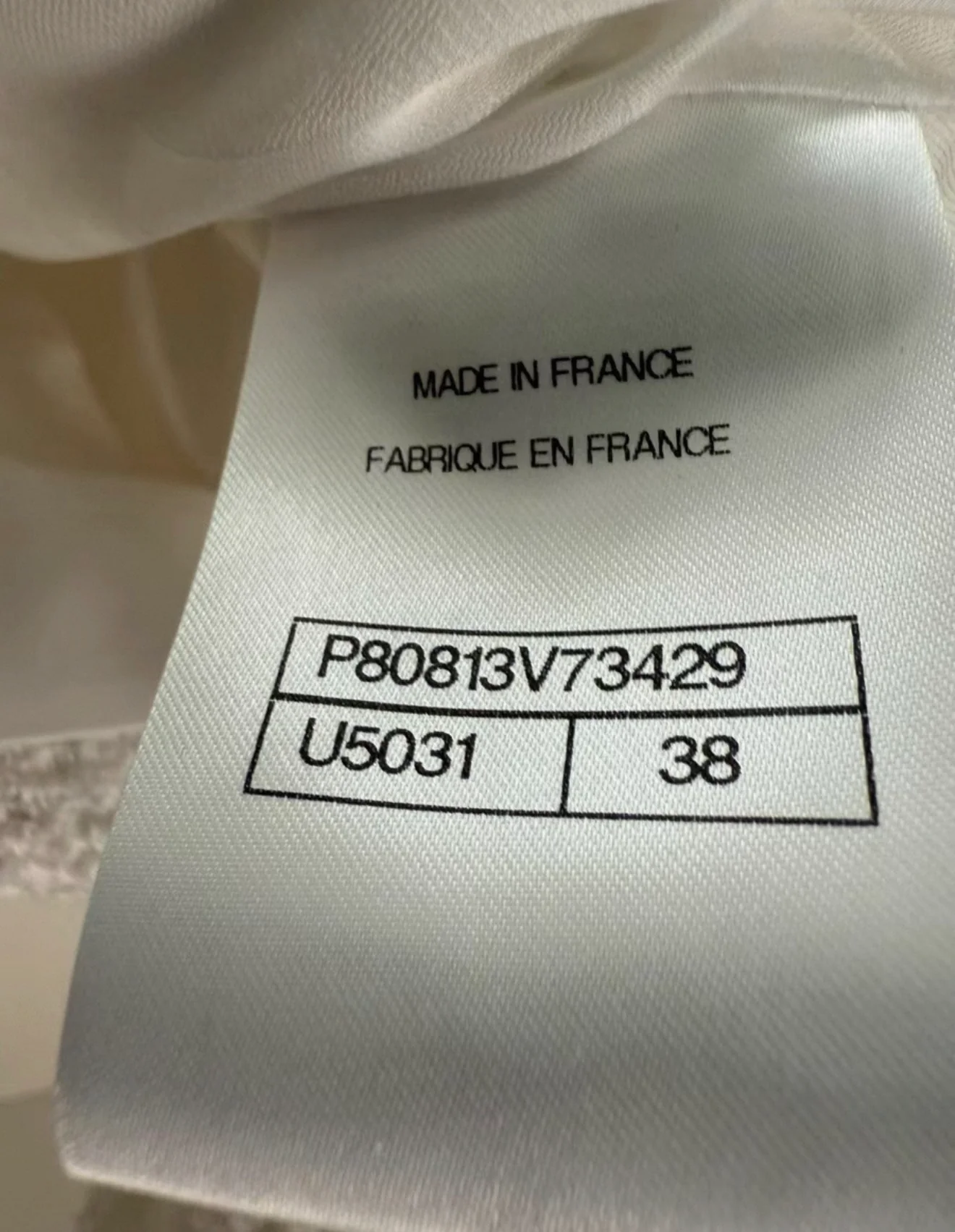 Chanel 26C White cropped jacket 38FR - Image 7