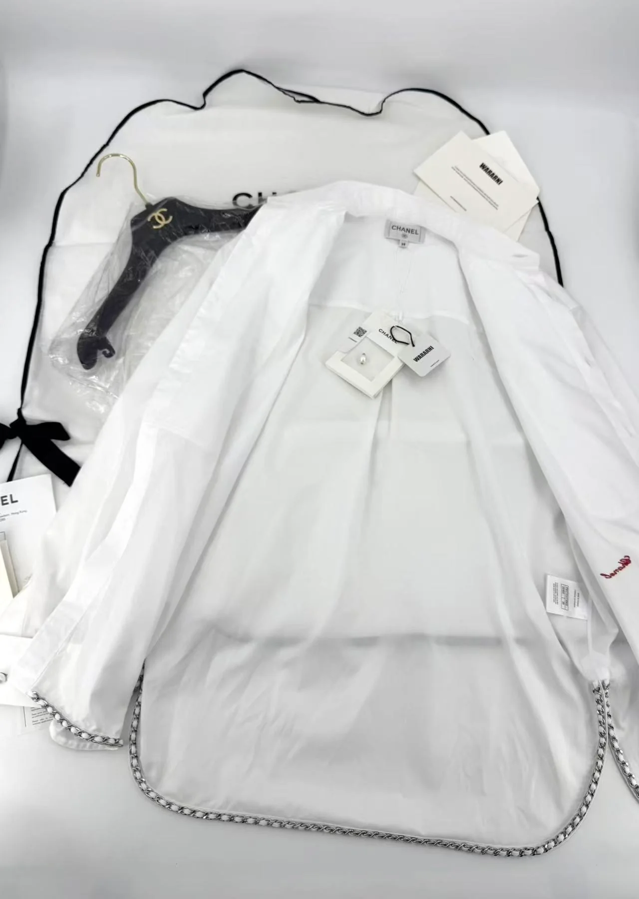 Chanel 26S white shirt - Image 2