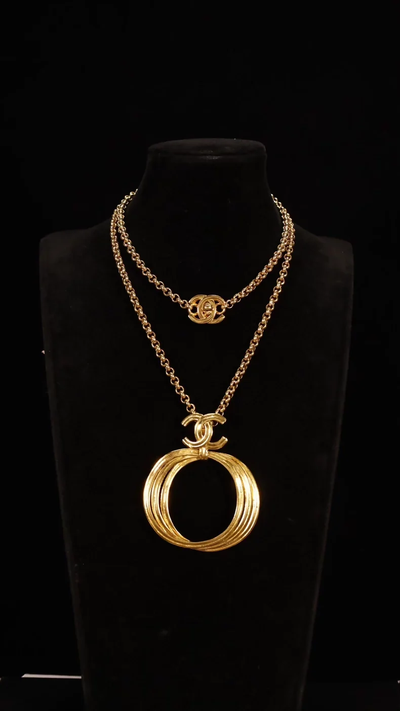 Chanel 96 CC necklace