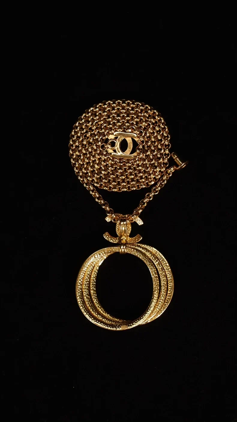 Chanel 96 CC necklace - Image 3
