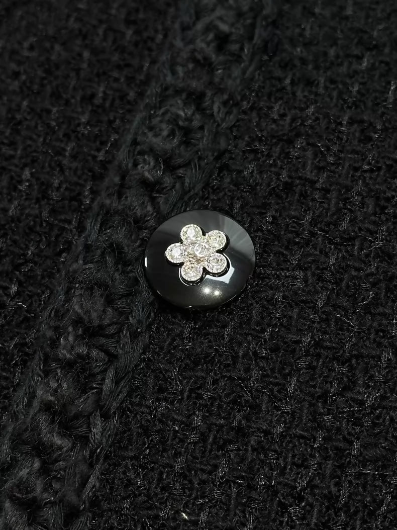 Chanel 23K black tweed jacket - Image 4